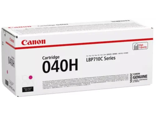 Canon 040H magenta is een hoogwaardige toner voor Canon laserprinters, speciaal ontworpen voor scherpe, levendige afdrukken. Dankzij de betrouwbare kwaliteit