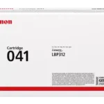 De Canon LBP 041 toner levert scherpe zwarte afdrukken en gaat tot wel 10.000 pagina’s mee, ideaal voor wie veel