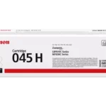 De Canon 045 H geel kleurentoner levert heldere afdrukken en gaat tot 2200 pagina’s mee, ideaal voor wie kwaliteit en