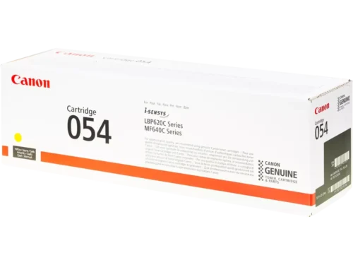 De Canon 3021C002 gele kleurentoner levert tot 1200 pagina’s en is geschikt voor diverse Canon Laser Printer- en I-SENSYS MF-modellen.