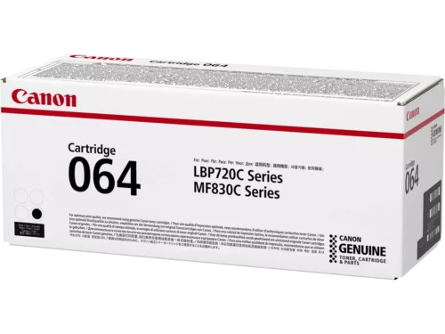 De Canon 064 zwarte toner levert tot 6000 pagina’s en is ideaal voor haarscherpe, betrouwbare afdrukken. Deze toner is geschikt