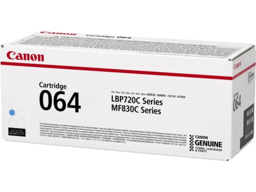 De Canon 064 kleurentoner in cyaan levert tot 5000 pagina’s en is geschikt voor diverse Canon Laser Printers en I-SENSYS