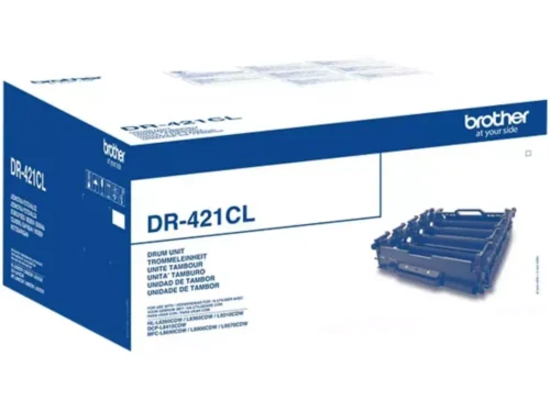 De Brother DR-421CL is een originele drumunit die zorgt voor betrouwbare, scherpe afdrukken in diverse Brother laserprinters en multifunctionals. Dankzij