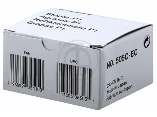De Canon P1 is een betrouwbare nietcartridge met een capaciteit van 10.000 nietjes, speciaal geschikt voor diverse imageRUNNER ADVANCE-modellen. Ideaal