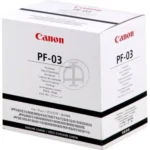 De Canon PF-03 is een betrouwbare inkjetprintkop voor diverse Canon imagePROGRAF-printers en staat garant voor scherpe, consistente afdrukken. Dankzij de
