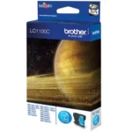 De Brother LC1100C is een cyaan inktcartridge in enkele verpakking, goed voor ongeveer 325 pagina’s. Deze Brother LC1100C is geschikt