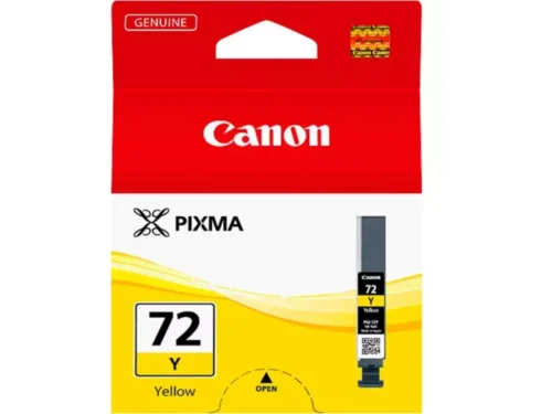 De Canon 6406B001 gele inktcartridge levert betrouwbare, pigmentgebaseerde kleureninkt voor je Canon PIXMA PRO 10 of PRO 10 S. Met