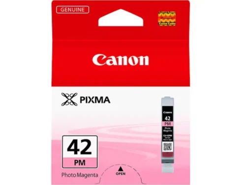 De Canon 6389B001 foto magenta inktcartridge levert heldere, pigmentgebaseerde kleuren en is geschikt voor de Canon PIXMA PRO 100 en
