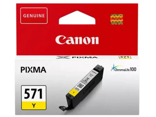 De Canon 0388C001 gele inktcartridge levert scherpe, levendige afdrukken met pigmentinkt en een normaal rendement van 347 pagina’s. Deze cartridge