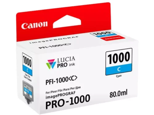 Canon 0547C001 is een betrouwbare inktcartridge voor de Canon imagePROGRAF PRO-1000, met een hoge opbrengst tot 5025 pagina’s en 80