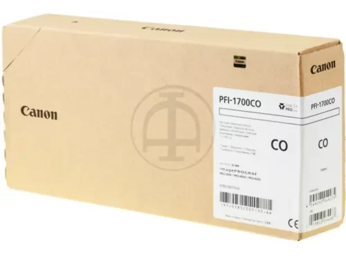 Canon PFI-1700CO is een originele inktcartridge voor diverse Canon imagePROGRAF-printers en zorgt voor betrouwbare, professionele afdrukken met constante kwaliteit. Deze