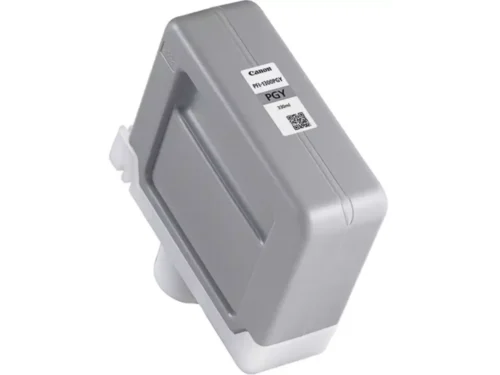 De Canon PFI-1300PGY is een pigmentgebaseerde foto grijze inktcartridge van 330 ml, ideaal voor scherpe en consistente afdrukken. Deze inkt