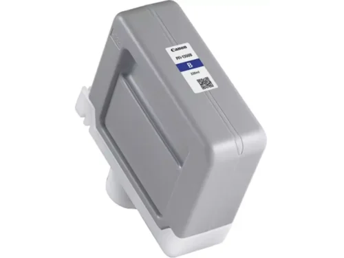 Canon PFI-1300B is een pigment-inktcartouche in blauw met een inhoud van 330 ml, geschikt voor diverse Canon imagePROGRAF-printers. Deze cartridge