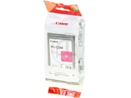 De Canon PFI-120M is een pigmentgebaseerde magenta inktcartridge van 130 ml, speciaal ontworpen voor diverse Canon imagePROGRAF- en TM-printers. Deze