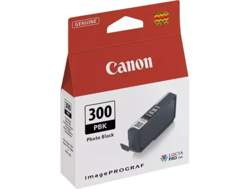 De Canon 4193C001 foto zwarte inktcartridge is een betrouwbare keuze voor de Canon imagePROGRAF iPF PRO 300 en levert tot