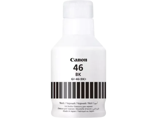 Canon GI-46 BK is een originele zwarte inktcartridge voor Canon MAXIFY GX 5040-printers, ideaal voor scherpe en betrouwbare afdrukken. Deze