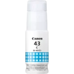 De Canon GI-43C originele cyaan inktcartridge levert betrouwbare, heldere afdrukken voor Canon PIXMA G540 en G640 printers. Dankzij de originele