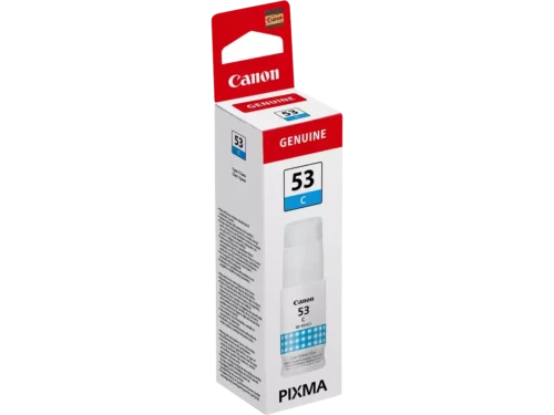 De Canon 4673C001 is een originele cyaan inktcartridge die zorgt voor heldere, nauwkeurige afdrukken in Canon PIXMA G550 en G650