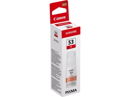 De Canon 4717C001 is een originele rode inktcartridge die perfect compatibel is met Canon inkjetprinters zoals de PIXMA G550 en