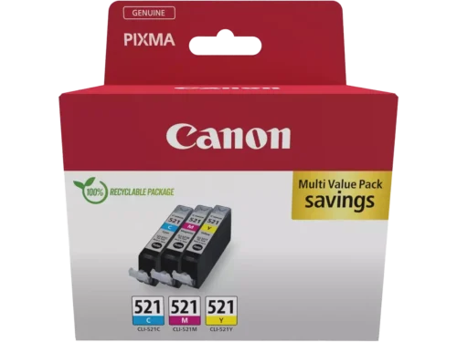 De Canon 2934B015 multipack bevat cyaan, magenta en geel en is ideaal voor wie betrouwbare, kleurrijke afdrukken wil maken. Deze