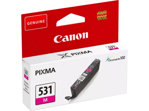 De Canon 6120C001 magenta inktcartridge is een betrouwbare keuze voor levendige afdrukken en levert tot 475 pagina’s. Deze enkele verpakking