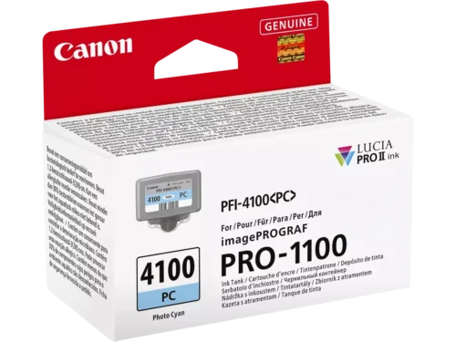 Canon LUCIA PRO II is een originele inkjetcartridge met normaal rendement voor levendige fotokwaliteit en een opbrengst tot 555 pagina’s.