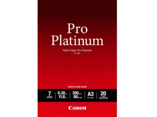 Canon 2768B017 is het ideale A3-papier voor haarscherpe afdrukken en professioneel gebruik. Met 20 stuks per pallet en een formaat
