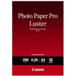 De Canon 6211B006 is satijn wit papier in A4-formaat met een gewicht van 260 g/m², ideaal voor een professionele en