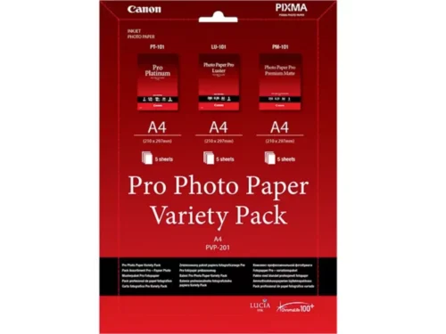 De Canon 6211B021 is een wit A4-papierformaat dat geschikt is voor laser- en inkjetprinters, met een afmeting van 210 x