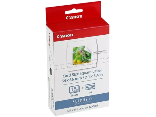 De Canon 7429B001 is een compacte en veelzijdige inkjet labeloplossing voor Canon SELPHY- en Card Photo Printers. Dankzij het praktische