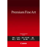 De Canon FA-SM2 is gladde, stevige inkjetmedia met een gewicht van 310 g/m², ideaal voor scherpe prints en een professionele