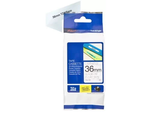 Brother TZE-161 is een duurzame TZe-tape met zwart-op-zilver print, ideaal voor scherpe en professionele labels. Met een breedte van 3,6