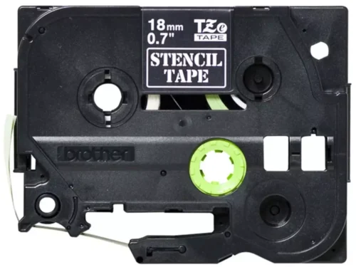 De Brother STE-141 is een handige TZ/TZe-tape van 1,8 cm breed in zwart, ideaal voor duidelijke en duurzame labels. Deze