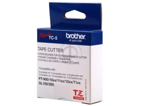 Brother TC-5 is een gele labeltape die geschikt is voor een brede reeks Brother P-touch labelprinters. Deze tape zorgt voor