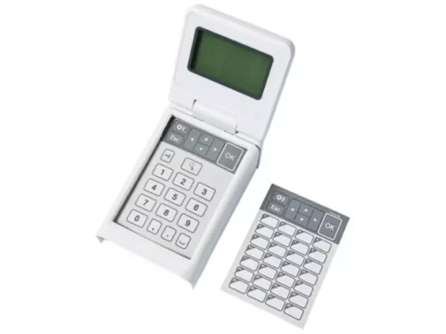 De Brother PA-TDU-001 is een handig aanraakscherm voor Brother etiketprinters, speciaal geschikt voor de TD-2120N en TD-2130N. Met deze grijze