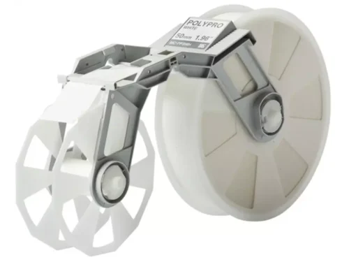 De Brother MC-PP3WH is een witte thermotransfertape met een breedte van 5 cm en een lengte van 300 m, ideaal
