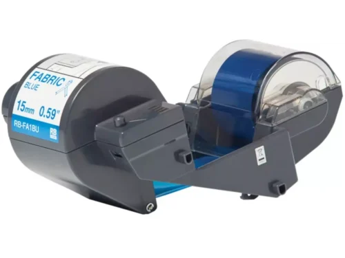 De Brother RB-FA1BU is een blauwe tape die perfect compatibel is met diverse Brother Tape Creator-printers, waaronder de TP-M5000N. Dankzij