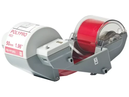 De Brother RB-PP3RD is een rood thermotransferlint dat perfect compatibel is met de TP-M5000N TapeCreator en diverse Brother Tape Creator-printers.