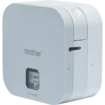 De Brother PT-P300BT is een compacte labelprinter met directe thermische printtechnologie, 180 x 180 DPI en een printsnelheid van 20