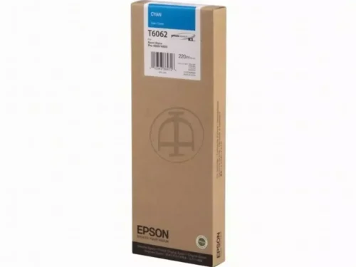 De Epson inktpatroon Cyan T606200 220 ml is een enkele verpakking met 220 ml cyaan inkt, speciaal geschikt voor diverse