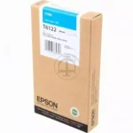 De Epson inktpatroon Cyan T612200 van 220 ml levert heldere cyaankleuren en is geschikt voor diverse Epson Stylus Pro-printers. Deze