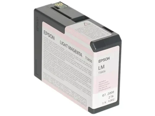 De Epson inktpatroon Light Magenta T580600 levert heldere, duurzame kleuren dankzij pigmentinkt en is speciaal geschikt voor diverse Epson Stylus