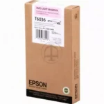De Epson inktpatroon Vivid Light Magenta T603600 van 220 ml levert heldere, consistente magentakleuren dankzij pigmentinkt. Deze enkele verpakking is