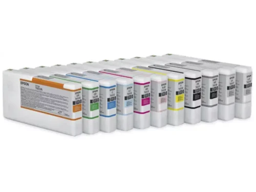 De Epson T6536 Vivid Light Magenta Ink Cartridge van 200 ml levert levendige, consistente pigmentinkt voor scherpe afdrukken met professionele