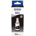 De Epson 664 EcoTank inktfles zwart is een originele inktfles die zorgt voor scherpe, heldere zwarte afdrukken. Dankzij de brede