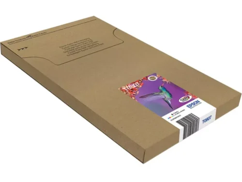 De Epson Hummingbird Multipack T0807 met zes Claria Photo-inktcartridges zorgt voor levendige, scherpe fotoprints en is geschikt voor diverse Epson