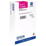 De Epson WF-8090 / WF-8590 Ink Cartridge XXL Magenta levert heldere, professionele magenta-afdrukken met pigmentinkt en hoog rendement. Met 69