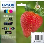 De Epson Strawberry Multipack 4-colours 29XL Claria Home Ink levert scherpe teksten en levendige kleuren met een hoge paginacapaciteit. Deze