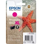 De Epson Singlepack Magenta 603XL Ink levert heldere, levendige magenta afdrukken en is een high-yield cartridge voor langdurig gebruik. Deze