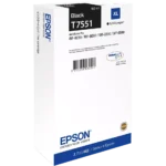 De Epson C13T75514N is een hoogwaardige zwarte inkjetcartridge met hoge opbrengst van 100 ml, ideaal voor scherpe en professionele afdrukken.